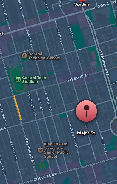 ISO: Parking spot (Harbord Village area) Image# 1