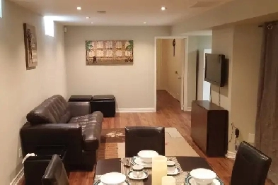 Thornhill, Ready Furnished Basement Avail Short/Long Term Image# 1