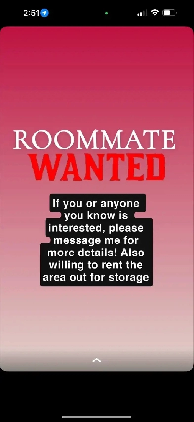 ROOMMATE WANTED Image# 1