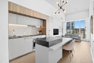 51e ÉTAGE !! Superbe condo meublé Tour Des Canadiens 2 Image# 1