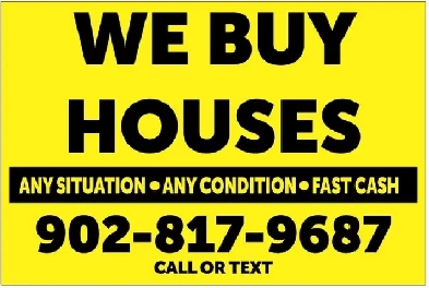 We buy houses for cash, any situation, AS-IS condition!