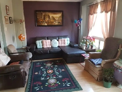 Furnished Spacious room in upper level of house near Sq One Image# 6