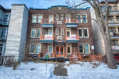 Métro Éd Montp. face CEPSUM  71/2, 4 cac fermée chauffé 2800$ Image# 1