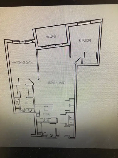 2 Bedroom for June 1 Image# 1
