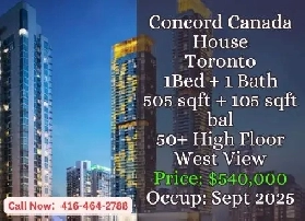 Concord Canada House | 1 Bed 1 Bath | $540,000 Image# 2