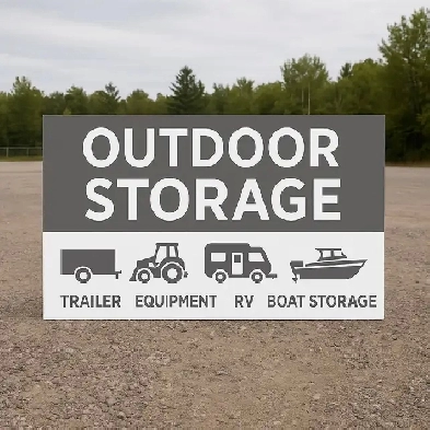 Trailer, RV, Boat, Equipment Parking – Midland Area Image# 1