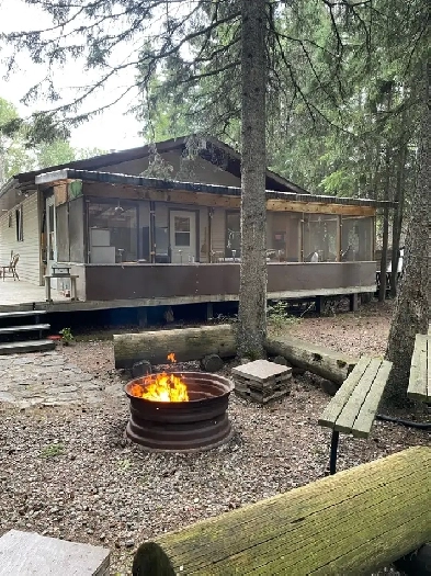 Chitek Lake cabin for sale furnished Image# 9