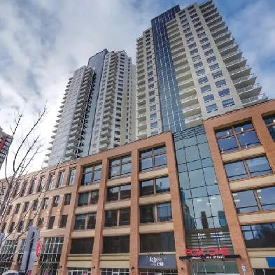 Modern 2 Bed 2 Bath Condo - Downtown Edmonton   Large Balcony Image# 7