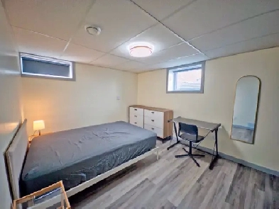 Modern Bedroom for Rent in Newly Developed Basement Image# 1