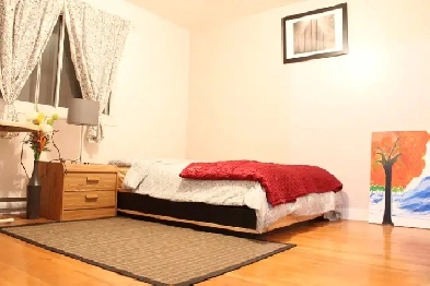 All included Furnished room near cote-vertu metro in VSL