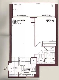 Luxury Condo Rosewood at Wynford Rent 2,150 Image# 9