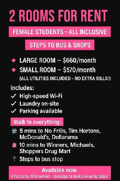 Live close. Pay Less. Rooms for Rent! Image# 2