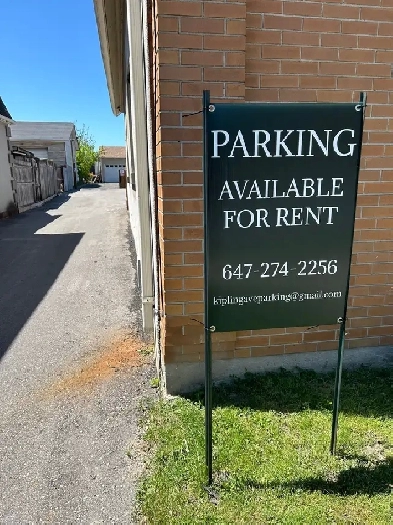 Parking available for rent  (Kipling and Woodbridge are) Image# 3