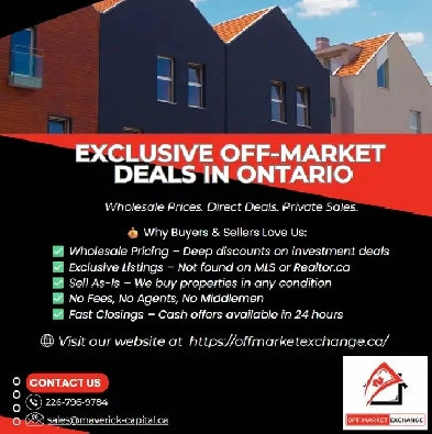 EXCLUSIVE OFF-MARKET PROPERTY DEALS Image# 1