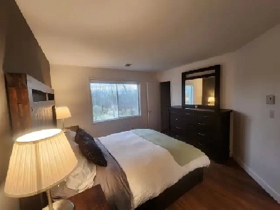 Maison-condo de 2 étages à louer, entièrement rénovée, AC, cour Image# 3
