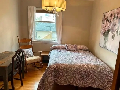 July 1, Lovely furnished room in Trendy Marda Loop util included Image# 1