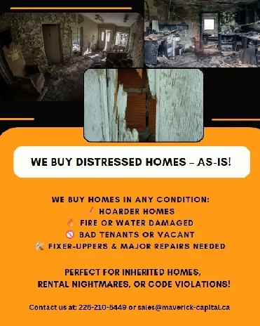 We buy homes in ANY condition Image# 1