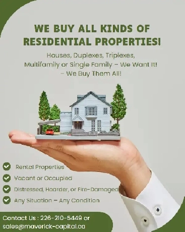 We Buy All Types of Residential Properties! Image# 1