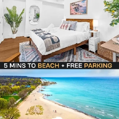 1BR • 5min to Beach • Shops • Free Parking! Image# 11