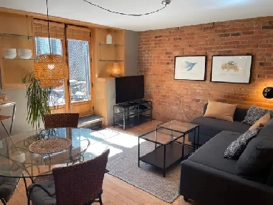APPARTEMENT PLATEAU MONT-ROYAL, 3 ½, MEUBLÉ, TOUT INCLUS Image# 1