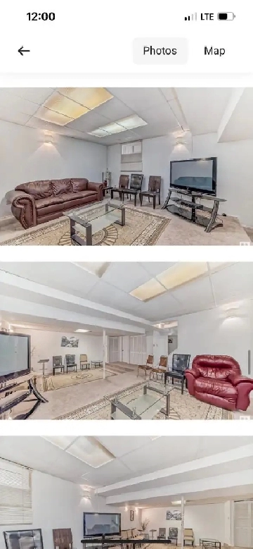 One bedroom basement for rent Image# 1