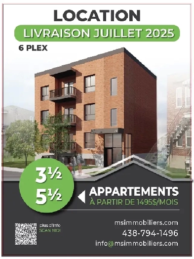 5 1/2 à louer Lachine 3e avenue Image# 1