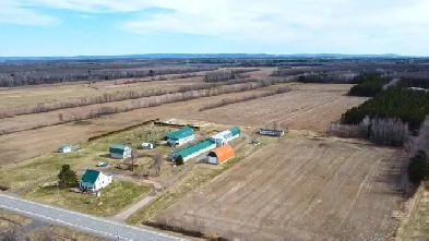 St-Rosaire : Ferme 117 acres, bâtiments, 37 ac. Culture, forêt Image# 10