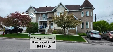Beau grand 4 1/2, 211 Juge Guibault, SCB Joliette, 1 195$/mois Image# 1