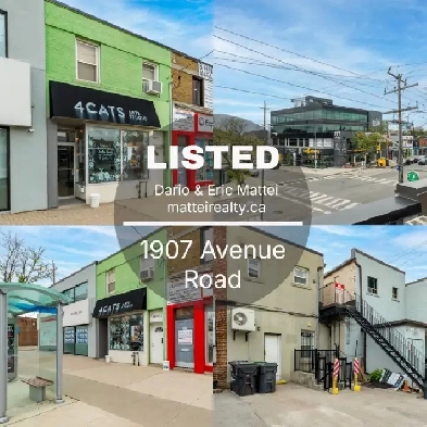 1907 AVENUE ROAD - STOREFRONT AND APARTMENT - MLS C12164821 Image# 1