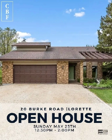 OPEN HOUSE, SUN, MAY 25, 12:30-2 | 20 Burke Road, Lorette Image# 5