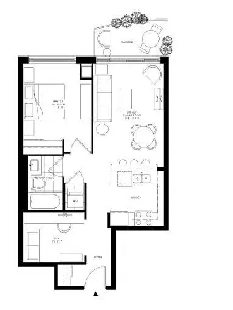 Markham 1 Bed&Den Condo 4 Rent (Warden Ave & Enterprise Blvd) Image# 5