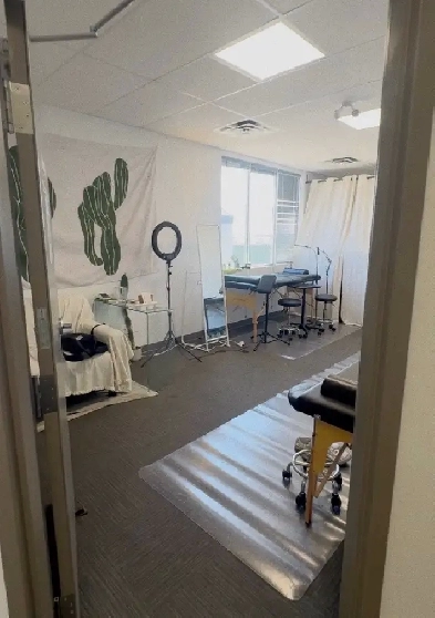 Studio room for Rent - Tattoo, Lash, PMU, Brow-Calgary Image# 1