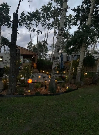 Sylvan Lake trailer with lot for sale at Lakewood Golf Resort Image# 1