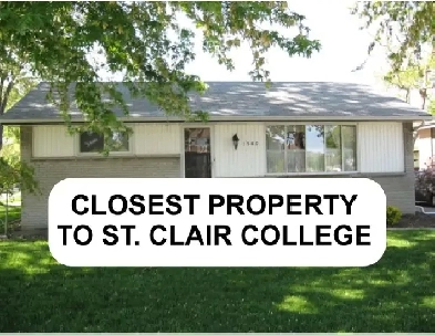 30 SECS to ST. CLAIR COLLEGE   SAVE $$ - PRIVATE ROOMS FOR RENT Image# 1