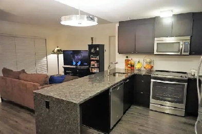One bedroom furnished condo apartment Aspen Woods SW Image# 10