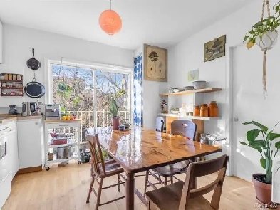 Lumineux 3e étage, Mile-End, Plateau Mont-Royal avec 3 chambres Image# 1