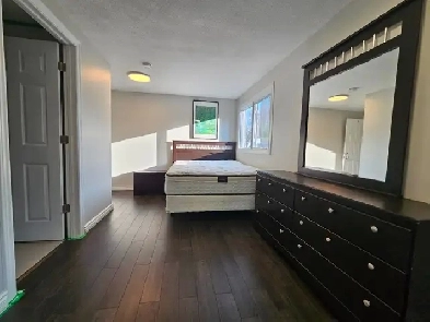 Luxury Furnished Room, Pillowtop Queen, Ensuite, AC, @Hog's Back Image# 1
