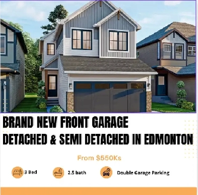 DOUBLE GARAGE IN EDMONTON IN $500s Image# 1