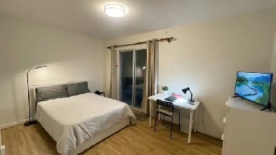 Furnished room @ Don Mills/Van Horne/private bath all utilities Image# 2