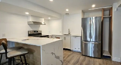 Walkout 1 Bed Basement For Rent Near Taunton and Simcoe Image# 1