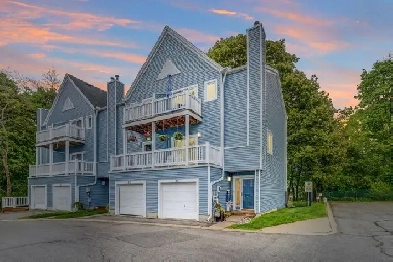 For Sale in Port Stanley – Renovated 3-Storey End-Unit Townhome Image# 1