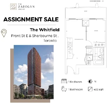 Toronto Condo at The Whitfield | Front & Sherbourne | Stylis