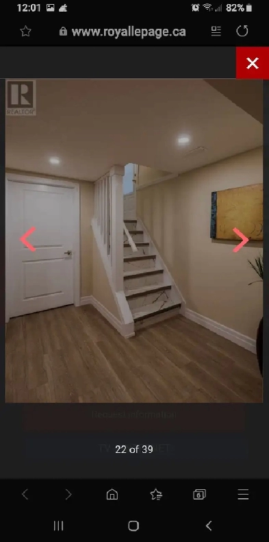 Basement 1 Bedroom 1 Bath for Rent Image# 1