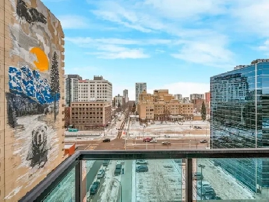 Amazing 2 Bed 2 Bath Condo in Downtown EDMONTON! Concrete! Image# 3