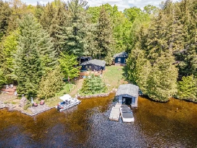WOW! Muskoka Cottage Everything included even Boats! Image# 1