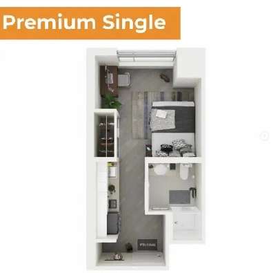 ❗❗❗ URGENT : Studio Apartment Sublease Available! ❗❗❗ Image# 3