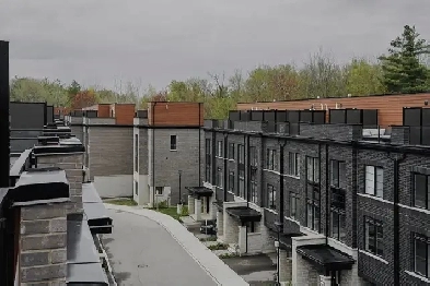 3BR Townhome with Private Rooftop Terrace & Backing onto Conserv Image# 4
