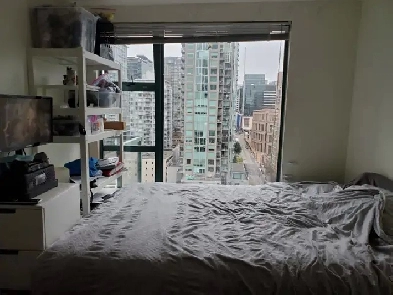 23rd floor – 1 bedroom and solarium for rent in Yaletown Image# 1
