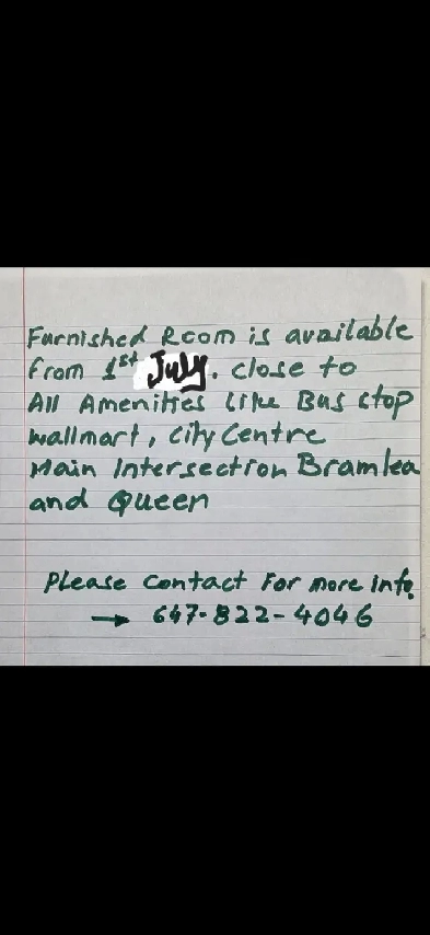 One furnished bedroom available from 1july2025 for rent Image# 1