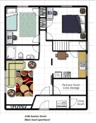 MIN TO UNIV, RENOVATED, 6 APPLIANCES, QUIET, PET OK, WEST END Image# 1